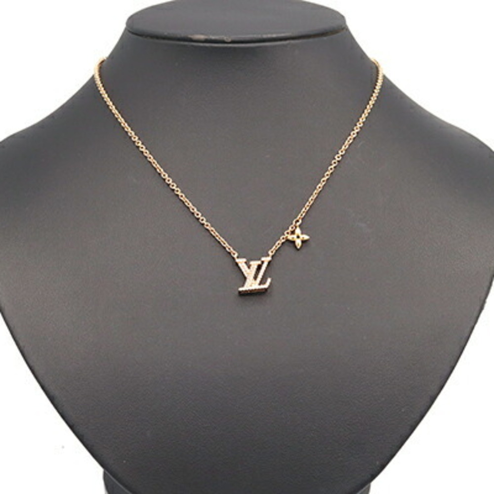 LOUIS VUITTON Gold Necklace - Picture 6 of 6